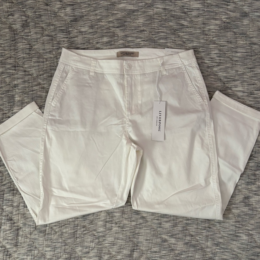 Liverpool Slim Straight Leg Pants Sz 12/31 NWT | Liverpool Beach Pants | Pants - - Picture 2 of 10
